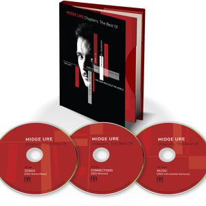 the album cover for Midge Ure - Chapters: Best Of [Deluxe]