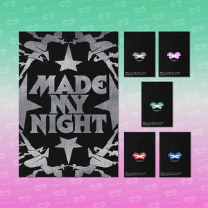 the album cover for LE SSERAFIM - Made My Night [Compact Ver]