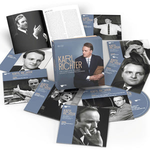 the album cover for Karl Richter - Complete Teldec & Ducretet-Thomson Recordings