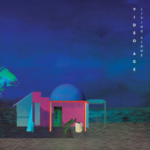 the album cover for Video Age - Living Alone