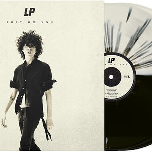 the album cover for LP - Lost On You (Blk) [Colored Vinyl] [Deluxe] (Wht) (Aniv)