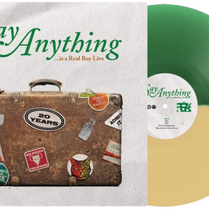 the album cover for Say Anything - Is A Real Boy (Live)