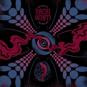 the album cover for Sacri Monti - Retrieval - Garnet Red [Colored Vinyl] (Red)