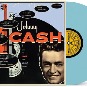 the album cover for Johnny Cash - With His Hot & Blue Guitar (Remastered 2022)