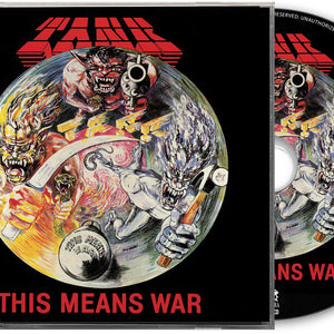 the album cover for Tank - This Means War -