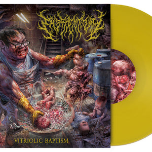 the album cover for Embryectomy - Vitriolic Baptism [Colored Vinyl] (Gol)