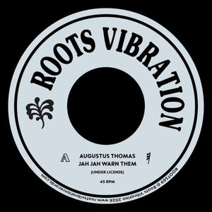the album cover for Augustus Thomas - Jah Jah Warn Them (Ep)
