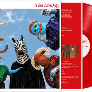 the album cover for Warhaus - Donkey [Colored Vinyl] (Red)