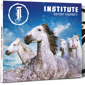 the album cover for Institute - Distort Yourself