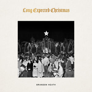 the album cover for Brandon Heath - Long Expected Christmas