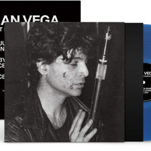 the album cover for Alan Vega - Live at Max's Kansas City [Cobalt Blue]