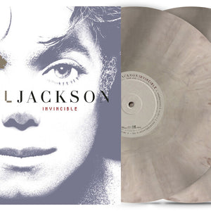 the album cover for Michael Jackson - Invincible [Colored Vinyl] [Limited Edition] (Aniv) (Mrb)