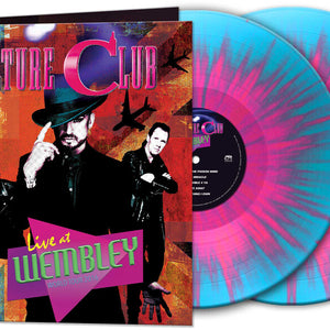the album cover for Culture Club - Live at Wembley: World Tour 2016 [Blue / Pink Splatter]