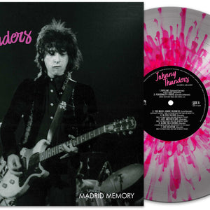 the album cover for Johnny Thunders - Madrid Memory [Splatter]