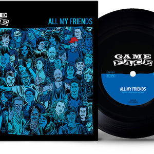 the album cover for Gameface - All My Friends