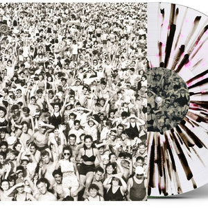 the album cover for George Michael - Listen Without Prejudice - [D2C / Indie Exclusive Black and Pink Splatter]