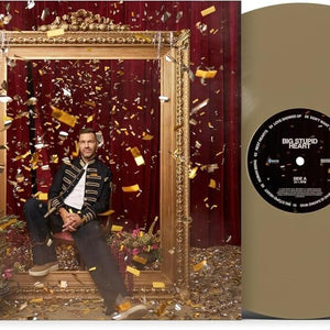 the album cover for Andy Grammer - Big Stupid Heart [Colored Vinyl] (Gol) [Limited Edition]