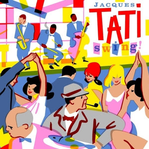 the album cover for Jacques Tati - Swing ! (2026 Edition) (translucent Red Vinyl/2lp)