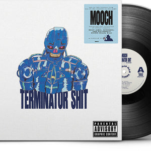 the album cover for Mooch / Real Bad Man - Terminator Shit