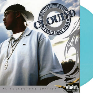 the album cover for Skyzoo / 9th Wonder - Cloud 9: The 3 Day High (Blue) [Colored Vinyl] (Aniv)