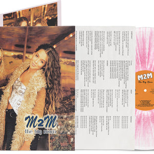 the album cover for M2m - Big Room [Colored Vinyl] (Gate) [180 Gram] (Pnk) (Wht)