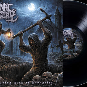 the album cover for Carnal Savagery - Sickening Acts Of Barbarity [Limited Edition]
