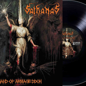 the album cover for Sathanas - Hand Of Armageddon (Bonus Track)