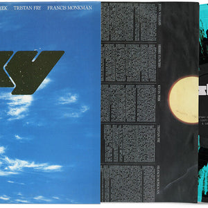 the album cover for Sky - Sky - Blue/Blk (Blk) (Blue) [Colored Vinyl] (Trq)