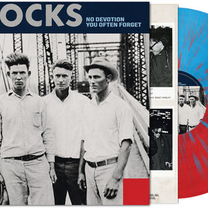 the album cover for Revolting Cocks - No Devotion / You Often Forget [Red / Blue Splatter]