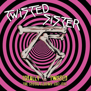 the album cover for Twisted Sister - Totally Twisted: The Studio Albums 1982-1987 [5CD Box Set]