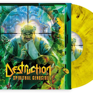 the album cover for Destruction - Spiritual Genocide [Colored Vinyl] (Gate) [Limited Edition]