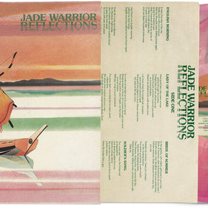 the album cover for Jade Warrior - Reflections - Pink [Colored Vinyl] [180 Gram] (Pnk) [Remastered]