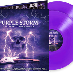 the album cover for Various Artists - Purple Storm - A Tribute to Deep Purple [Purple]