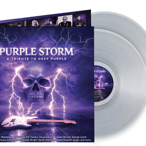 the album cover for Various Artists - Purple Storm - A Tribute to Deep Purple [Clear]