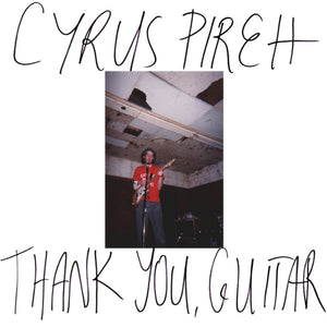 the album cover for Cyrus Pireh - Thank You/guitar