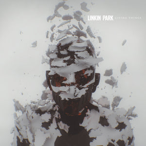 the album cover for Linkin Park - Living Things [Colored Vinyl] [Limited Edition] (Red) (Smok)