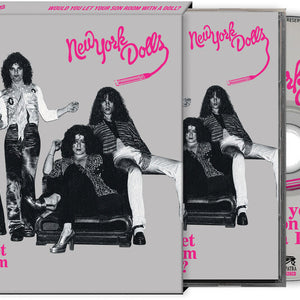 the album cover for New York Dolls - Would You Let Your Son Room With A Doll