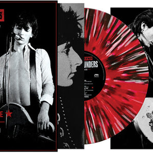 the album cover for Johnny Thunders - Dawn of the Dead: Live at Max's [Black Red White Splatter]