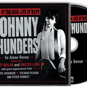 the album cover for Johnny Thunders - Dawn of the Dead: Live at Max's