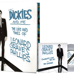 the album cover for Leonard Graves Phillips - The Dickies and Me [with clear 7 inch vinyl]