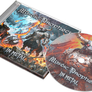 the album cover for Mystic Prophecy - In Metal