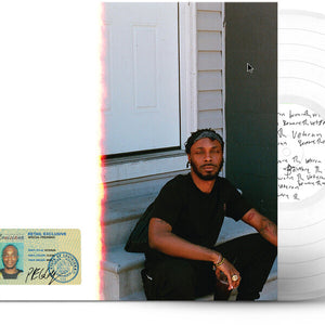 the album cover for JPEGMAFIA - Veteran [Clear Vinyl]