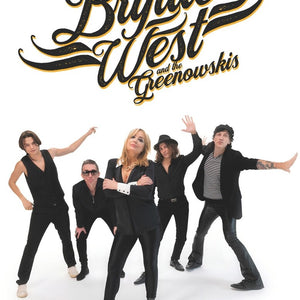 the album cover for Brijitte West  & Greenowskis - Brijitte West And The Greenowskis