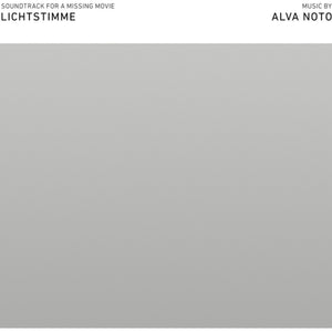 the album cover for Alva Noto - Lichtstimme (Soundtrack For A Missing - Pt 1)