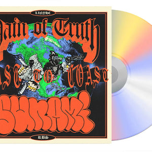 the album cover for Pain Of Truth / Sunami - Coast To Coast Split