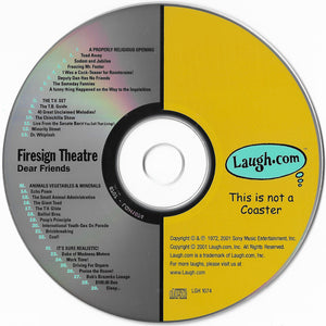 The Firesign Theatre : Dear Friends (CD, Album)