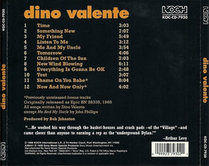 Dino Valente* : Dino Valente (CD, Album, RE)