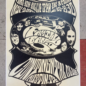The Family Band at Continental Club - 2023 (Poster)