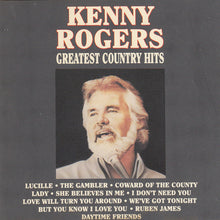 Load image into Gallery viewer, Kenny Rogers : Greatest Country Hits (CD, Comp)
