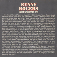 Load image into Gallery viewer, Kenny Rogers : Greatest Country Hits (CD, Comp)
